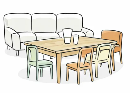 Statement vintage furniture customers remember in a restaurant or bar
