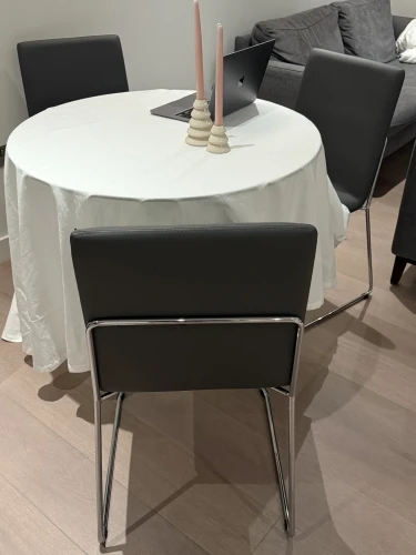 Leather Dining Chairs — image 2