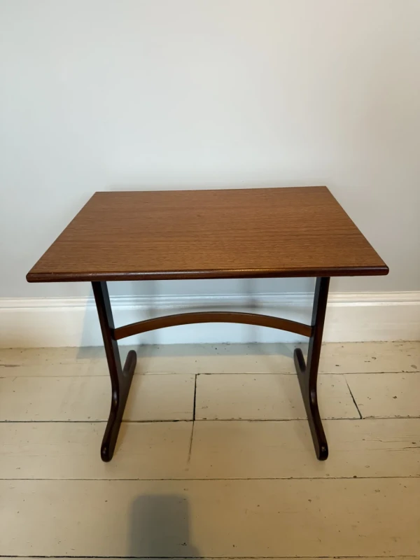 1960's G Plan 'Fresco' Teak Nesting Tables Set Of 3 Mid Century Modern — image 6
