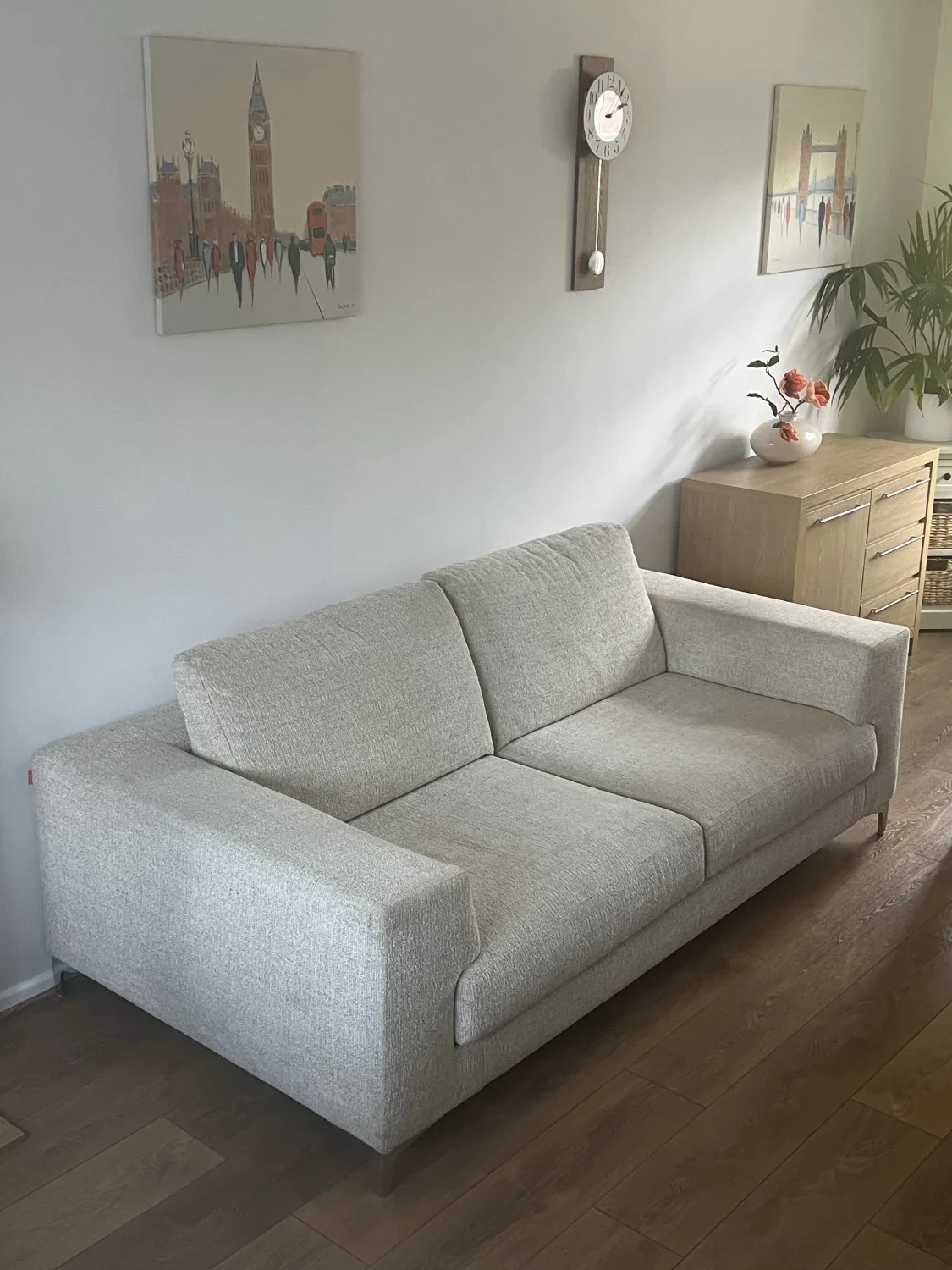 Escapade Cream Sofa (Tailor-made)
