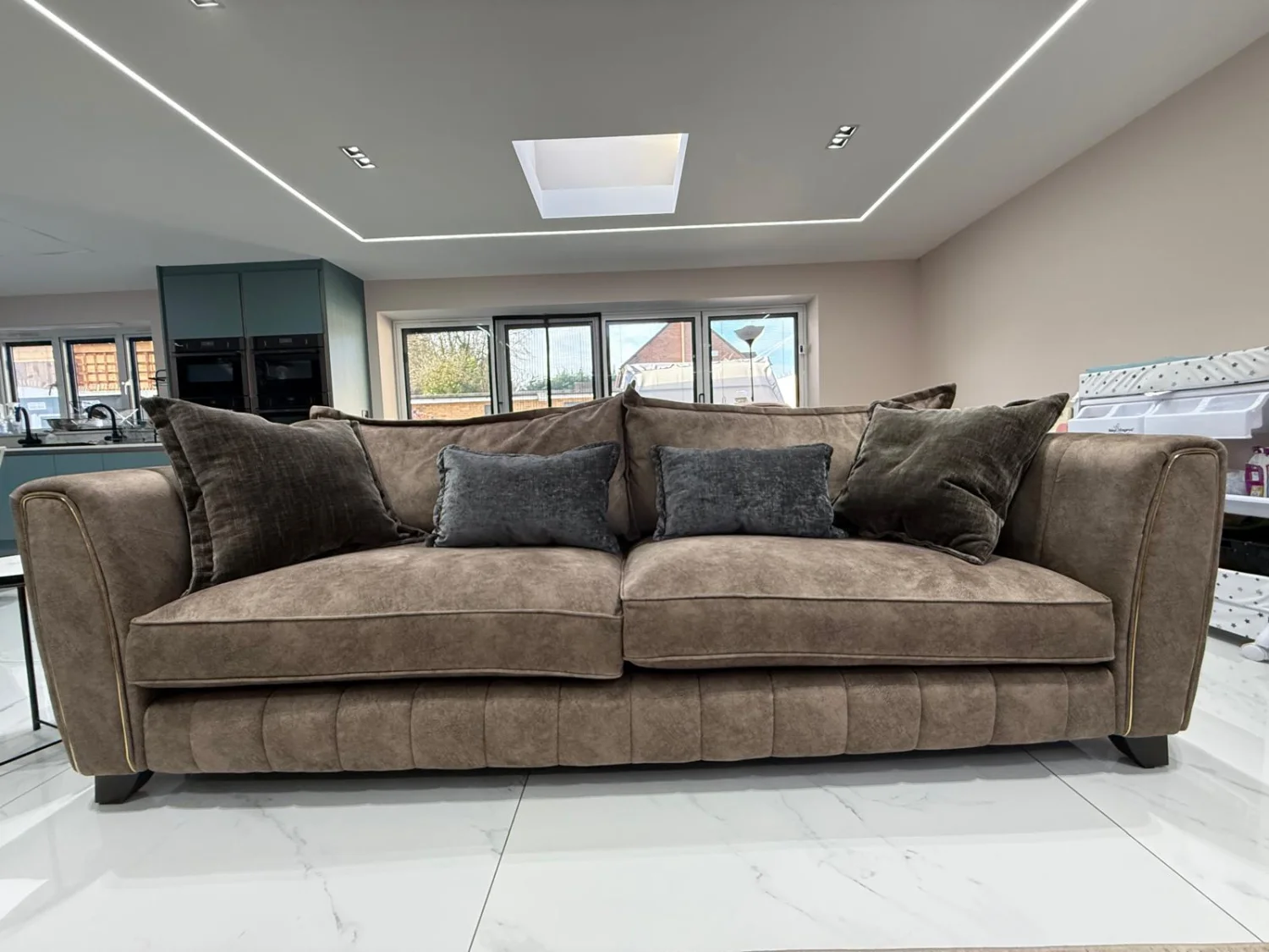DFS Cherished Formal Back Grande 4 seater sofa