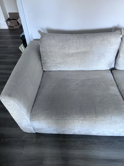 X2 Identical Neutral 3 Seater Sofas — image 5