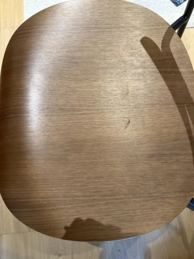 Set of 4 &Tradition AV1 Chairs in Walnut — image 5
