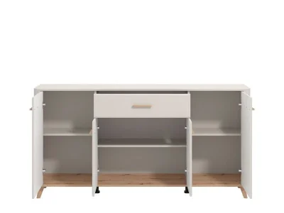 Modern Living Room Sideboard Cabinet with Drawer and 4 Doors