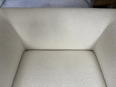 PORADA Softbay Armchair In White — image 4