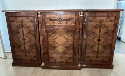 Sideboard Storage Cabinet with Drawers, Doors, and Shelves
