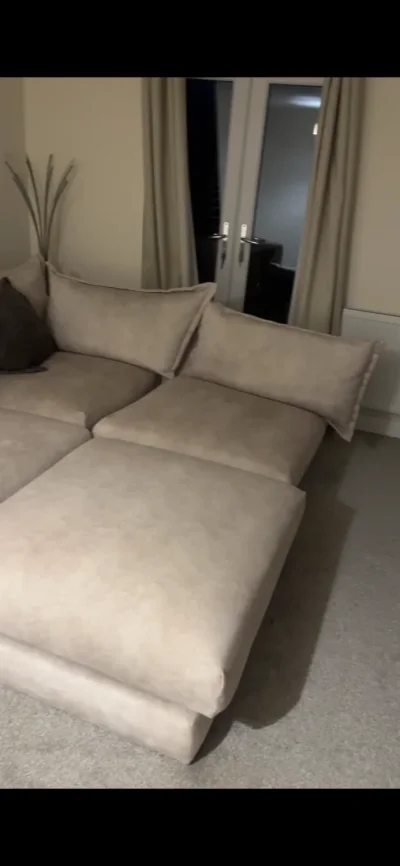 Big sofa for sale for cheap due to break up