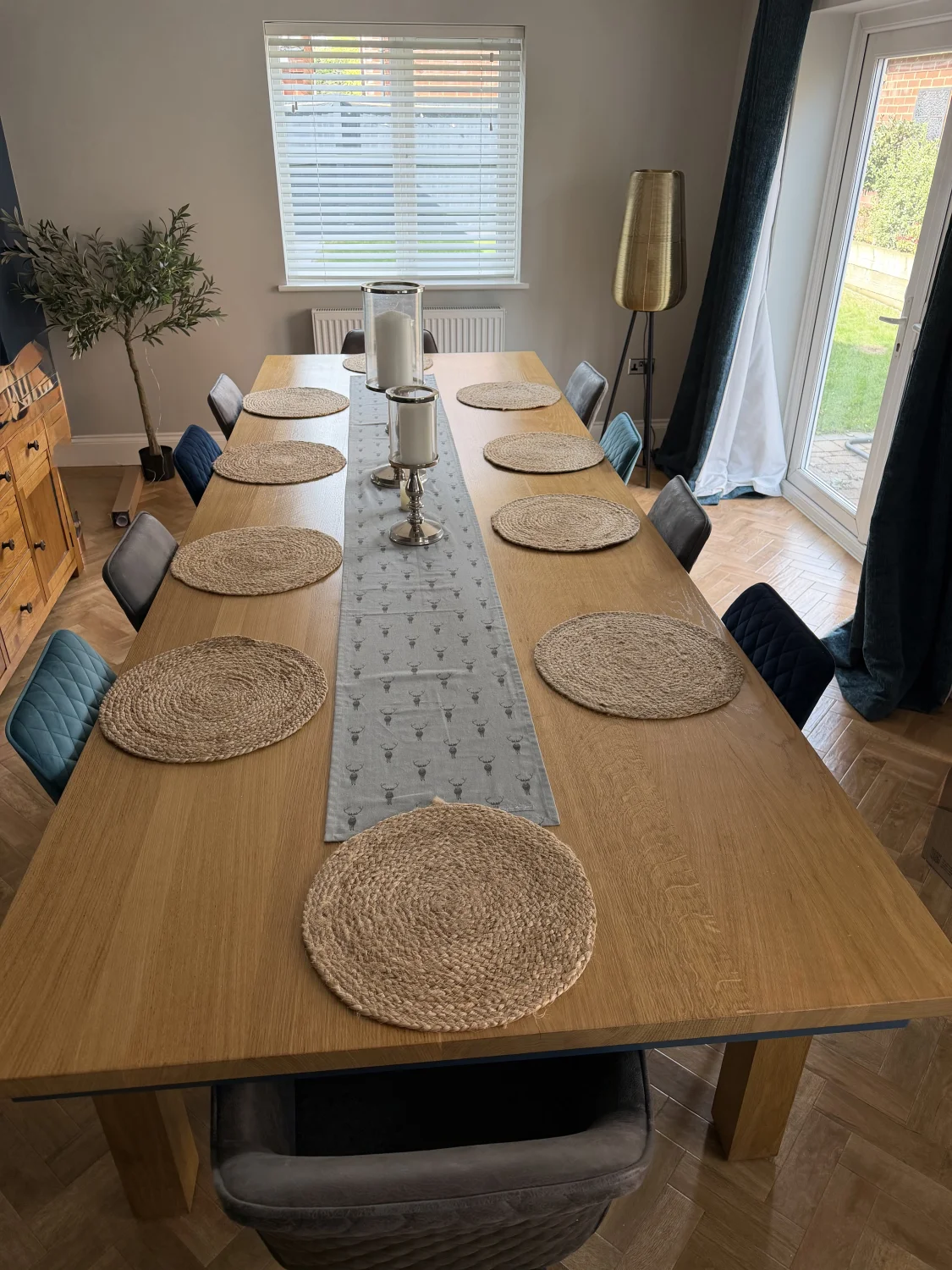 Commission Oak Dining Table