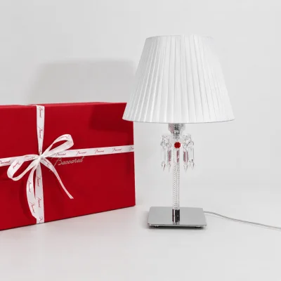 Baccarat Torch Clear Crystal Table Lamp by Arik Levy